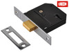 UNION - ES-DL Essentials 3 Lever Mortice Deadlock Chrome 79mm 3in Visi