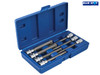 BlueSpot Tools - Extra Long 3/8in Square Drive TORX Bit Sockets 7 Piece