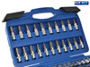 BlueSpot Tools - 1/4in Square Drive Socket & Bit Set 46 Piece