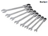 BlueSpot Tools - Flexible Head Ratchet Set, 8 Piece