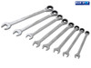 BlueSpot Tools - Ratchet Spanner Set, 8 Piece
