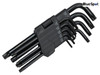 BlueSpot Tools - Long Arm Ball End TORX Key Set of 9 (TX10-TX50)