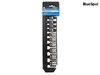 BlueSpot Tools - 3/8in Drive Spline Socket Set Metric, 10 Piece