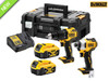 DEWALT - DCK2062M2T XR Brushless Compact Twin Pack 18V 2 x 4.0Ah Li-Ion