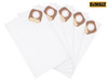 DEWALT - DCV9402 Replacement Fleece Bags for DCV586M Dust Extractor (Pack 5)