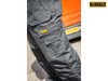 DEWALT - Holster Ripstop Pocket Black Trousers Waist 34in Leg 32in