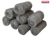 Faithfull - Steel Wool, Assorted Grades 20g Rolls (Pack 8)