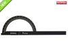 Faithfull - Prestige Angle Gauge Black Aluminium 150 x 270mm