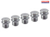 Faithfull - Grease Nipple Button 1/4in BSP (Pack 5)
