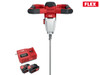 Flex Power Tools - MXE 18.0-EC/5.0 SET Cordless Mixer 18V 2 x 5.0Ah Li-ion