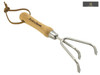Kent & Stowe - Stainless Steel Hand 3-Prong Cultivator, FSC®