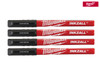 Milwaukee Hand Tools - INKZALL Ultra Fine Tip Pen Black (Pack of 4)