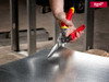 Milwaukee Hand Tools - Metal Aviation Snips Extra Long Straight Cut