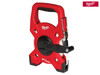 Milwaukee Hand Tools - Fibreglass Open Long Tape 30m/100ft (Width 13mm)