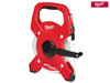 Milwaukee Hand Tools - Fibreglass Open Long Tape 60m/200ft (Width 13mm)