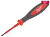 Milwaukee Hand Tools - VDE Pozidriv Screwdriver PZ0 x 60mm