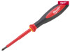 Milwaukee Hand Tools - VDE Pozidriv Screwdriver PZ1 x 80mm