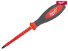 Milwaukee Hand Tools - VDE Pozidriv Screwdriver PZ2 x 100mm