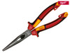Milwaukee Hand Tools - VDE Long Round Nose Pliers 205mm