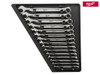 Milwaukee Hand Tools - MAX BITE Ratcheting Combination Spanner Set, 15 Piece