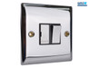 SMJ - Fused Switched Spur 13A Chrome