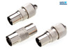 SMJ - F Type Satellite Connector Kit, 3 Piece