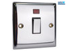 SMJ - DP Neon Switch 20A Chrome