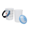 3M PPS Paint Preparation System Midi Lid Kit with 125 Micron Filters - Pack of 50 - 3M 16312