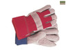 Town & Country - TGL106M General Purpose Navy/Red Gloves Ladies' - Medium