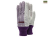 Town & Country - TGL201 Polka Dot Cotton Grip Ladies' Gloves - One Size