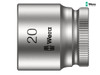 Wera - Zyklop Socket 3/8in Drive 20mm