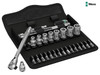 Wera - Zyklop Metal-Switch Slim Ratchet & Socket Set of 28 Metric 1/4in Drive