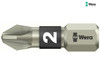 Wera - 3855/1 TS Pozidriv PZ2 Torsion Stainless Steel Insert Insert Bit 25mm