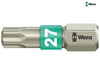 Wera - 3867/1 TS Torx TX27 Torsion Stainless Steel Insert Bit 25mm