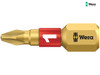 Wera - 851/1 BDC Phillips BiTorsion PH1 Insert Bit Diamond Coated 25mm Carded
