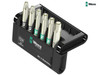 Wera - Bit-Check 6 Stainless 1 Torsion 50mm Bit Set of 6 PZ TX SL Carded
