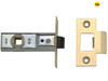 Yale Locks - M888 Tubular Mortice Latch 64mm 2.5 in Chrome Finish Pack of 3