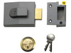 Yale Locks - 82 Deadbolt Nightlatch 60mm Backset DMG Finish Box