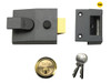Yale Locks - 89 Deadlock Nightlatch 60mm Backset DMG Finish Box