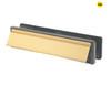 Yale Locks - Letter Plate Gold (Visi-Packed) 300mm (12in)