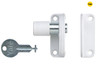 Yale Locks - P123 Sash Window Presslock White