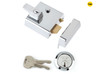 Yale Locks - P1 Double Security Nightlatch 60mm Backset Chrome Finish Visi