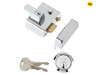 Yale Locks - P2 Double Security Nightlatch 40mm Backset Chrome Finish Visi