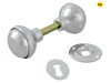Yale Locks - P405 Rim Knob Chrome Finish