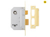 Yale Locks - PM236 Bathroom 2 Lever Sashlock Polished Brass 67mm 2.5in