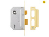 Yale Locks - PM246 Internal 2 Lever Mortice Sashlock Polished Brass 80mm 3in