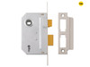 Yale Locks - PM320 3 Lever Mortice Sashlock Polished Chrome 79mm 3in