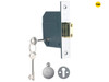 Yale Locks - PM562 Hi-Security BS 5 Lever Mortice Deadlock 81mm 3in Polished Chrome