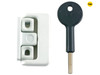 Yale Locks - 8K101 Window Latch Electro Brass Finish Visi