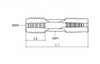 VOLKEL - M 17 X 1.5 HEX TAP DS - VOL-67748